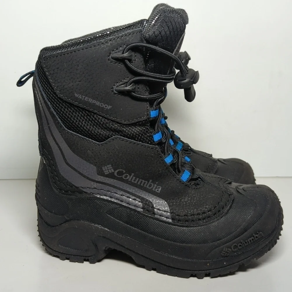 Columbia Bugaboot Plus IV Omni heat 400g rain snow boot little kids size 1 EU 32
